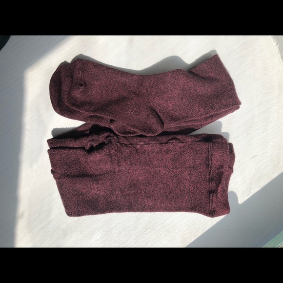 Dark red tights - Picture 2 of 2